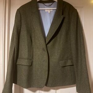 Per Una Olive Green Blazer